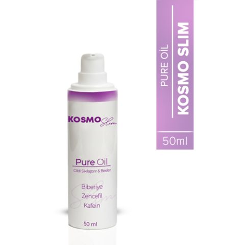 kosmo slim Pure Oil Bakım Yağı 50 ml – Toparlayıcı & Sarkma Karşıtı Vücut Yağı